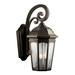 Darby Home Co Flinders Rubbed Bronze 3 - Bulb 26.5" H Outdoor Wall Lantern Aluminum/Glass/Metal in Brown | 26.5 H x 12.25 W x 16.5 D in | Wayfair