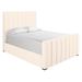 Hadley Bed With Channeled Footboard Queen - Velvet Bone