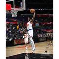 Julius Randle New York Knicks Unsigned Dunking In White Jersey Photograph