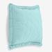 BH Studio Reversible Quilted Shams by BH Studio in Light Aqua Ivory (Size KING)
