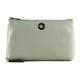 Mandarina Duck Clutch Grau (Pearl) Mellow Leather P10fzt41 25 x 16 x 4 (L x H x B)