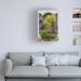 Latitude Run® Laura Denardo 'Italian Window Flowers IV' Canvas Art Canvas in Blue/Green/White | 24 H x 16 W x 2 D in | Wayfair