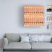 Latitude Run® Anne Tavoletti 'Simply Petals Step 05E' Canvas Art Canvas in Orange/Red/Yellow | 14 H x 14 W x 2 D in | Wayfair