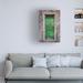17 Stories Laura Denardo 'Windows & Doors Of Venice VII' Canvas Art Canvas in Gray/Green | 19 H x 12 W x 2 D in | Wayfair