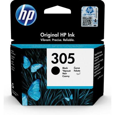 Hewlett Packard HP 305 Black Original Ink Cartridge - Original - Encre à pigments - Noir - HP - HP