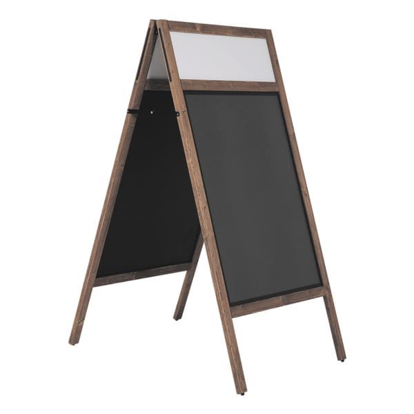 update displays Kundenstopper mit Top-Schild »MULTI Plus« A1 mehrfarbig Image