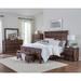 Serra Weathered Burnished Brown 5-piece Bedroom Set with 2 Nightstands