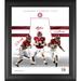 DeVonta Smith Mac Jones & Jaylen Waddle Alabama Crimson Tide Facsimile Signatures Framed 15'' x 17'' 2021 Franchise Foundations Collage