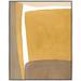 AllModern Light Ochre by Julia Balfour - Picture Frame Print Canvas in Brown/White/Yellow | 25 H x 20 W x 1.4 D in | Wayfair