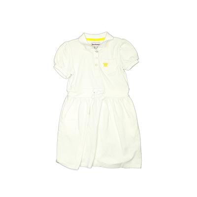 Juicy Couture Dress - Shirtdress: White Solid Skirts & Dresses - Used - Size 6