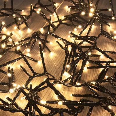 Cluster-Lichterkette 400 LEDs Innen und Außen warmweiß-MLK053C Image