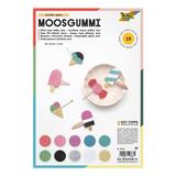 Glitter-Moosgummi in 10 Farben, ...