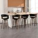 PU Leather Upholstered Swivel Bar/Counter Stool