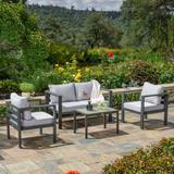 Lakeview Aluminum Outdoor Conversation Seating Set (4-Piece)