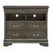 Louis Phillipe 4 Drawer Chest of Drawers (42 in L. X 18 in W. X 35 in H)