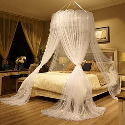 Princess canopy bed clearance queen