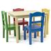 Harriet Bee Bran Play Table & Chair Set Wood in Blue | 19 H x 26 W in | Wayfair BC77115096C745EAA74606174CDD01BC