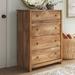 Sand & Stable™ Newquay 4 Drawer 31.73" W Chest Wood in Brown | 42.13 H x 31.73 W x 17.87 D in | Wayfair CEC77B4F4E7A43E0BF347FA626BB49DB