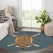 Blue/Brown 60 x 0.08 in Area Rug - FAWN STEAL BLUE Area Rug By Loon Peak® Polyester | 60 W x 0.08 D in | Wayfair 22FFB500C23F4FFF93A0722032195562