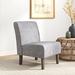 Slipper Chair - Sand & Stable™ Redding Coastal Upholstered Slipper Chair w/ Wood Legs Polyester in Gray | Wayfair 0BD2BB52001544F790083FBD8A36C7B8