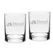 Drexel Dragons 14oz. 2-Piece Classic Double Old Fashioned Glass Set