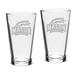 George Mason Patriots 16oz. 2-Piece Classic Pub Glass Set