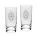 University of the South Tigers 10oz. 2-Piece Highball Glass Set