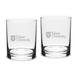 Tulane Green Wave Team 14oz. 2-Piece Classic Double Old Fashioned Glass Set