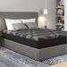 11" Copper Memory Foam Hybrid, Firm, King Mattress by Engia in Dark Grey (Size KING)