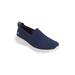 Women's The Go Walk Joy Slip On Sneaker by Skechers in Navy Medium (Size 7 1/2 M)