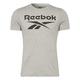 Reebok Herren Ri Big Logo Tee T-Shirts, medium grey heather, M