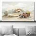 Rosalind Wheeler The Old Farm by Silvia Vassileva - Painting Canvas | 18 H x 30 W x 1 D in | Wayfair 66526E7799F84779A4743A9B3DE8C848