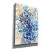 Red Barrel Studio® 'berry Floral II' By Tim O'toole, Canvas Wall Art, 18"X26" Canvas, Solid Wood in Blue | 26 H x 18 W x 0.75 D in | Wayfair