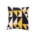 Corrigan Studio® Carratelli Polyester Zipper Sham Polyester in Black/Yellow | 20 H x 26 W in | Wayfair BE4B028A61F247CA8EC36B59353BD96E