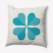 Lucky Clover St. Patrick's Day Decorative Throw Pillow