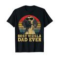 Best Vizsla Dad Ever Hundefreunde, Retro, Vintage T-Shirt