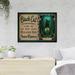 Trinx Black Cat w/ Magic Ball - Future Past Love Money Destiny - 1 Piece Rectangle Graphic Art Print On Wrapped Canvas in Brown | Wayfair