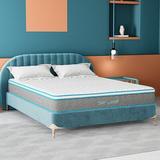 Full Medium 10" Hybrid Mattress - Alwyn Home Zemple Mattress, Steel | 75 H x 60 W 10 D in Wayfair C12155EA33A34B218430D8EF2CE99FCF