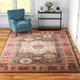 Black/Brown 63 x 0.25 in Area Rug - Lark Manor™ Antonitte Oriental Chocolate/Ivory/Red Area Rug Viscose, Polypropylene | 63 W x 0.25 D in | Wayfair