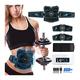 Adesign Professional EMS Stimulator, Abs/Arm/Legs Trainer, Portable Fitness Device with 14 Replacement Pads, Training Excercise Equipment