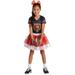 Girls Youth Navy Chicago Bears Tutu Tailgate Game Day V-Neck Costume