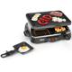 RACLETTE Partygrill für 4 Personen, kleiner Tischgrill eckig, 500 Watt