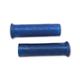 Poignées de guidon Custom Retrostyle pour guidon de 7/8 pouces (22mm) en métal bleu