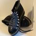 Free People Shoes | Free People Black Suede Ski Boots/Platform Alpine Hiking Style Boot--Nwob | Color: Black | Size: Size 40; Usa Size +/-10