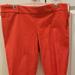 J. Crew Pants & Jumpsuits | *Euc* J Crew "Minnie Crop Trouser | Color: Orange/Red | Size: 10