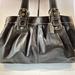 Coach Bags | Coach F13733 Black Leather Tote/ Shoulder Purse | Color: Black | Size: 19” Long X 11.5” High X 4.5” Deep