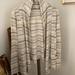 Anthropologie Sweaters | Anthropologie Saturday Sunday Striped Long Sleeved Cardigan Sweater | Color: Blue/Cream | Size: M