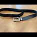 Burberry Accessories | Burberry Men’s Black Leather Belt Size 105/42 (Italian Sizing) Fits 34” Waist | Color: Black | Size: 105/42 - 34” Waist