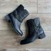 J. Crew Shoes | J. Crew Ryder Short Black Leather Buckle Boots | Color: Black | Size: 6