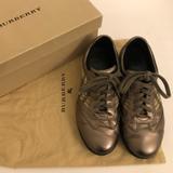 Burberry Shoes | Authentic Burberry Sneakers Comfort Tennis Shoes Women’s Size 5 Logo Dustbag Box | Color: Brown | Size: 5